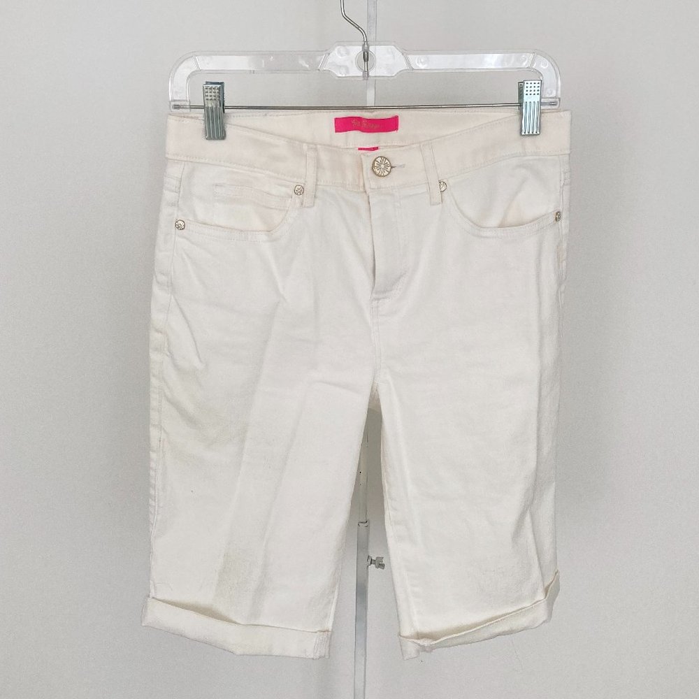 Lilly Pulitzer Maddox High Rise Bermuda Shorts
